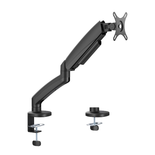 INFINIARC Single Screen Mechanical Spring Black Monitor Arm