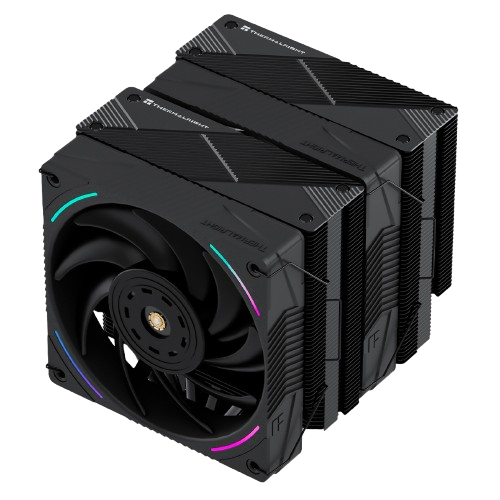 Thermalright Phantom Spirit 120 EVO, Dual 120mm PWM Fans, Black Air CPU Cooler
