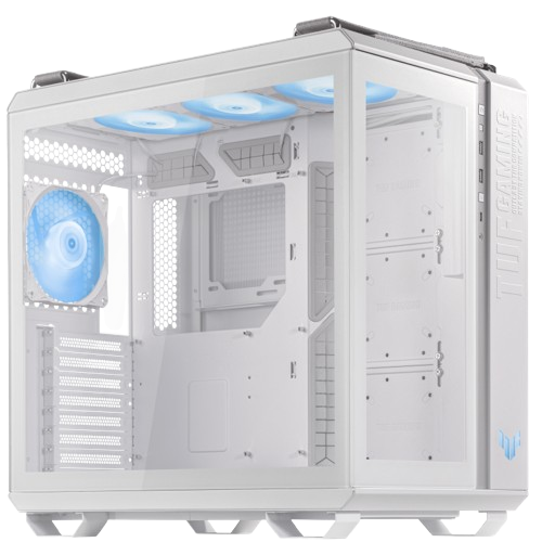 Asus TUF Gaming GT502 Plus Windowed Tempered Glass White Mid-Tower Case