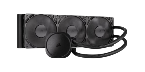 Corsair NAUTILUS 360 RS, 360mm Radiator Liquid, Black CPU Cooler