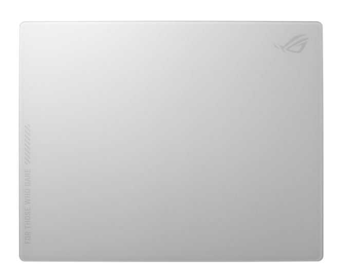 Asus ROG Moonstone Ace L White, Large Glass Gaming Mouse Pad