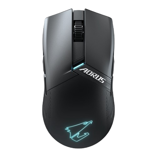 Gigabyte Aorus M6 Wireless, 26000 DPI, 1ms Low Latency, Matte Black Gaming Mouse