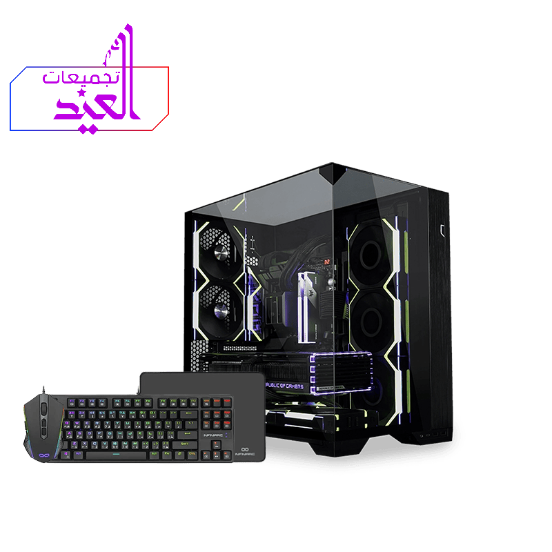 GAMING Desktop PC - NVIDIA RTX 5080 - AMD Ryzen 7 7800X3D - Liquid Cooling - 32GB DDR5