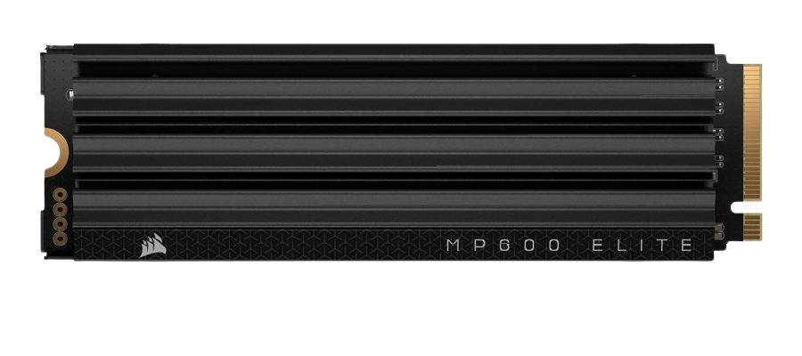 Corsair MP600 ELITE 2TB PCIe Gen4 x4 NVMe 1.4 M.2 SSD with Heatsink 