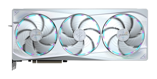 كرت شاشة جيجابايت أورس ماستر آيس GeForce RTX 5090 بسعة 32 جيجابايت - لون الأبيض