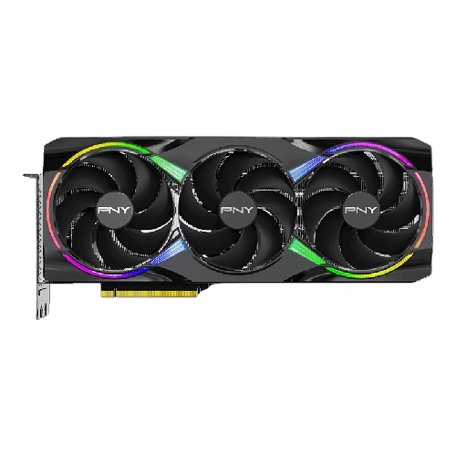 PNY DOOM: The Dark Ages GeForce RTX 5080 ARGB EPIC-X RGB Overclocked Triple Fan GPU 