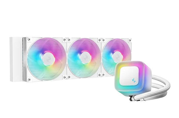 DEEPCOOL LE360 V2 ARGB 360MM CPU LIQUID COOLER White