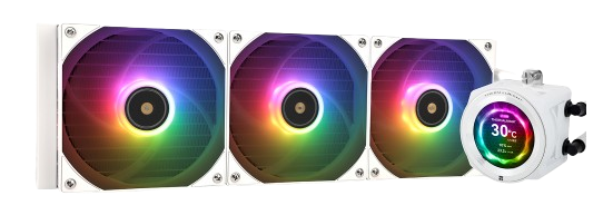 Thermalright Core Vision Argb 360 CPU White Water cooler 