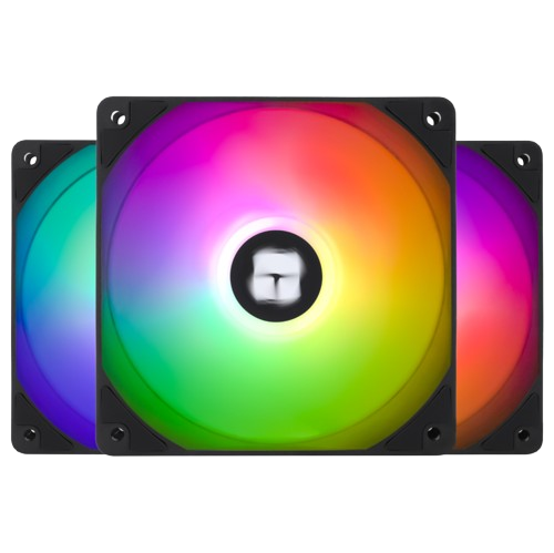 Thermalright TL-C12C-S X3 ARGB 120mm, Silent Computer Fan, Black