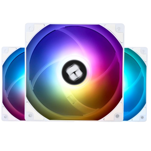 Thermalright TL-C12CW-S X3 ARGB Case Cooler, 120mm Silent Computer White Fans