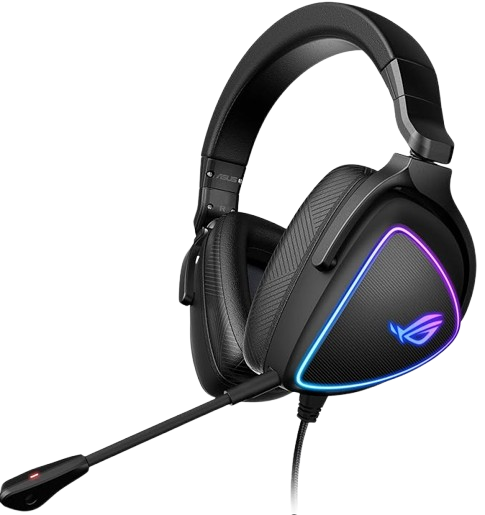 Asus ROG Delta S RGB Headset RGB lighting, compatible with PC, Nintendo Switch & Sony PlayStation5, Gaming Headset