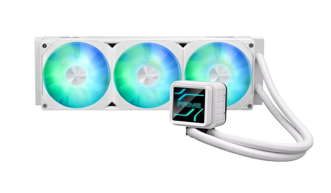 ASUS Prime LC 360 CPU liquid cooler ARGB White Edition