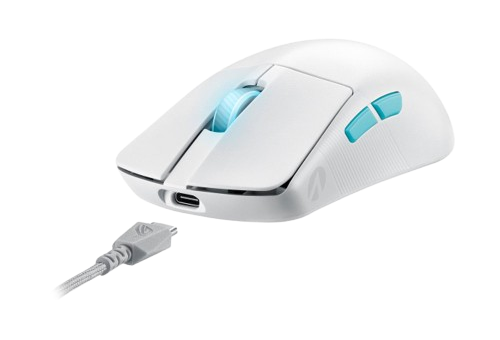 Asus ROG Harpe Ace Aim Lab Edition wireless White Gaming Mouse
