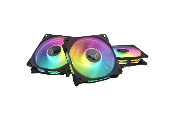 ASUS TUF Gaming TR120 ARGB Fan - Triple Pack BLACK