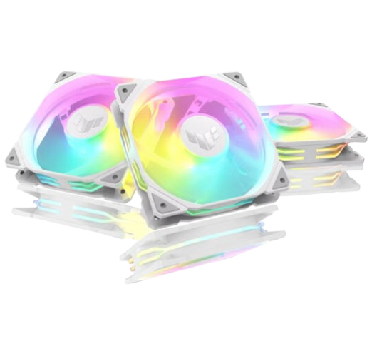 ASUS TUF Gaming TR120 ARGB Fan - Triple Pack WHITE 