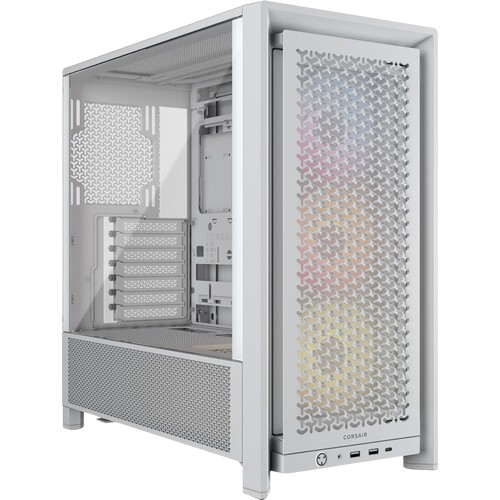 Corsair FRAME 4000D RS ARGB Modular Mid-Tower White Case 