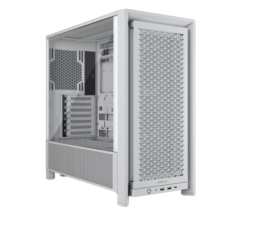 Corsair FRAME 4000D RS Modular Mid-Tower PC Case - White 