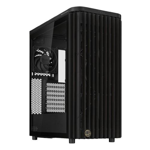 Asus ProArt PA401 Wood Edition, Tempered Glass Black ATX Case