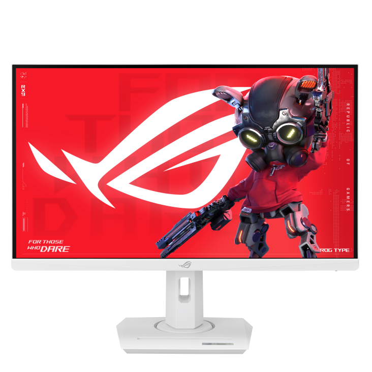Asus ROG Strix XG27UCG-W 27-inch 3840x2160, dual mode (4K 160Hz or FHD 320Hz), 1ms (GTG), Fast IPS White Gaming Monitor
