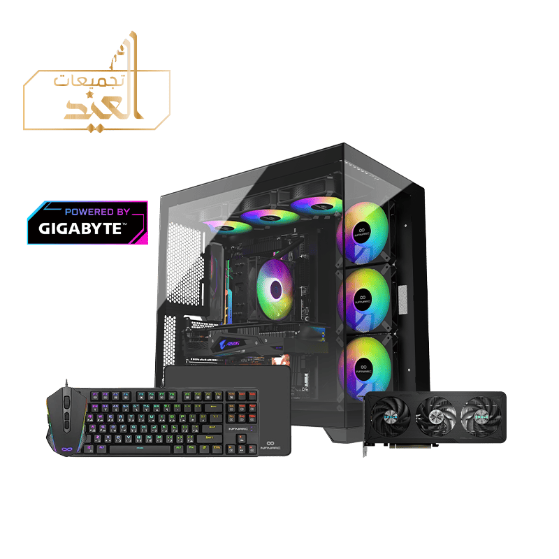 GAMING Desktop PC - NVIDIA RTX 5060 - AMD RYZEN - DDR5