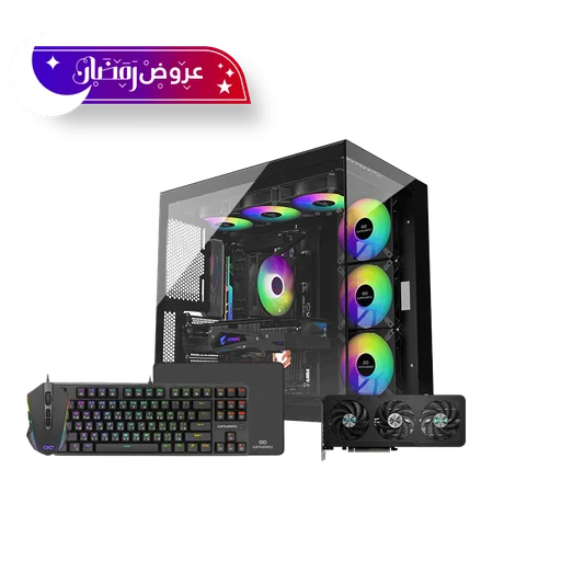 GAMING Desktop PC - NVIDIA RTX 5060 - AMD RYZEN - DDR5 TABBY