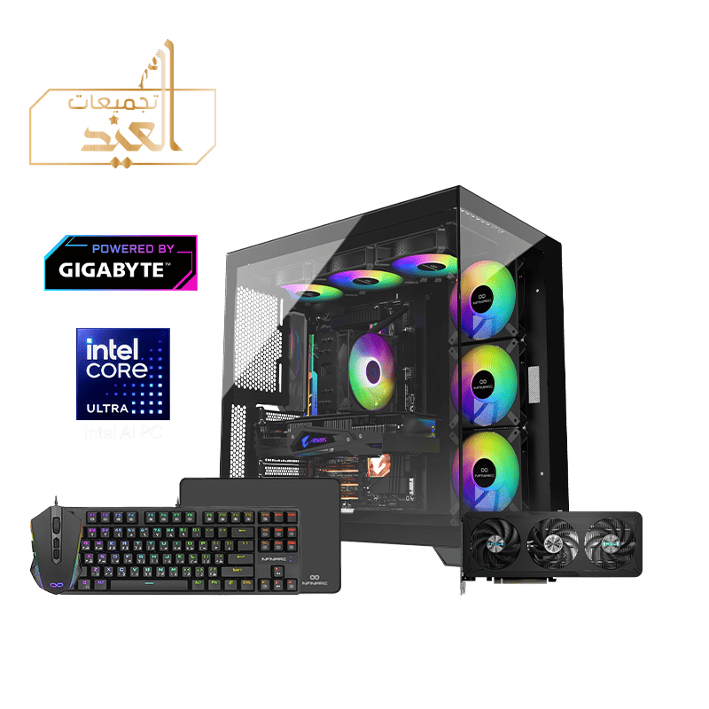 GIGABYTE GAMING Desktop PC - NVIDIA RTX 5060 - Intel Ultra - DDR5
