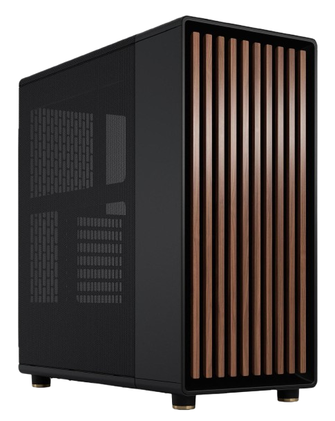 Fractal Design North XL ATX/mATX Mid Tower Mesh Side, Charcoal Black PC Case