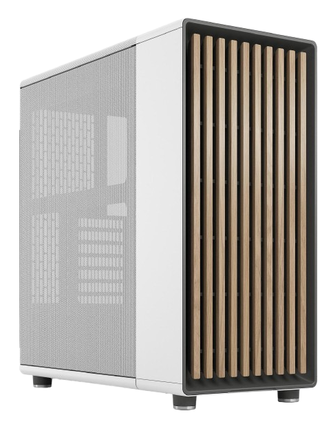 Fractal Design North XL ATX/mATX Mid Tower Mesh Side, Chalk White PC Case