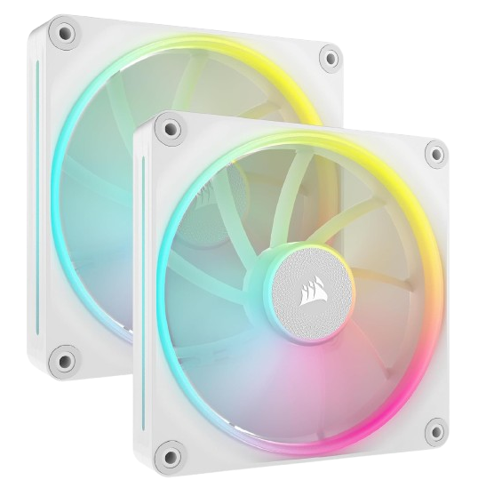 Corsair iCUE LINK LX140 RGB 140mm PWM White Fans Starter Kit