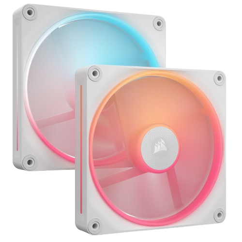Corsair iCUE LINK LX140-R RGB 140mm PWM Reverse White Fans Starter Kit
