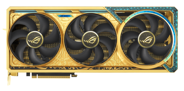Asus ROG Astral Dhahab CORE GeForce RTX 5080 16GB GDDR7 OC Edition Gold GPU