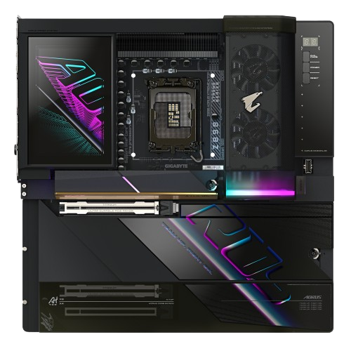 لوحة أم Gigabyte Z890 AORUS XTREME AI TOP، مقبس Intel LGA1851، تدعم معالجات إنتل ألترا، حجم E-ATX