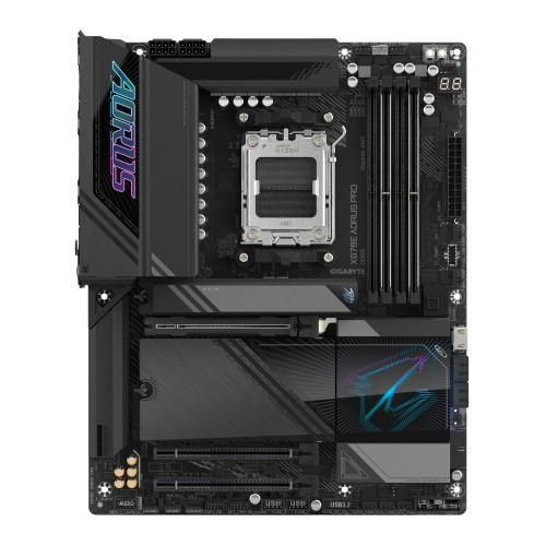 Gigabyte X870E AORUS PRO AMD AM5, Wi-Fi, DDR5 Motherboard 1.1
