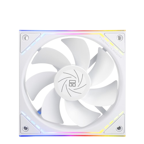 Thermalright TL-M12R-S 120mm ARGB Mirror Light Effect, Silent Fan with 1500RPM Speed, White Case Fan (bulk)