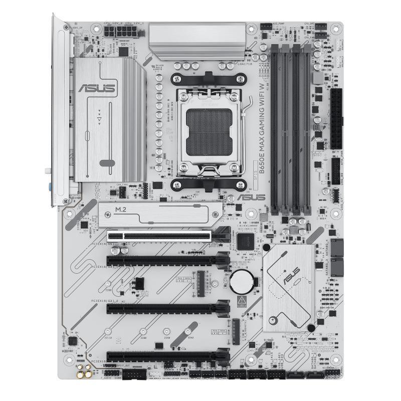 Asus B650E MAX GAMING WIFI AM5 DDR5, White ATX Motherboard
