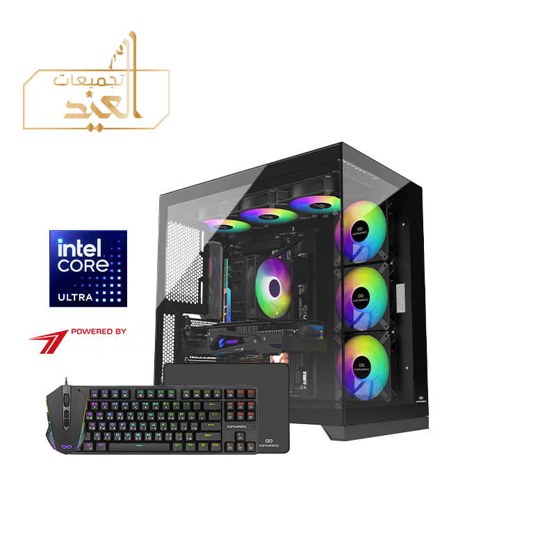 تجميعة بي سي قيمنق  – كرت شاشة نفيديا RTX 5050 – معالج إنتل – DDR5