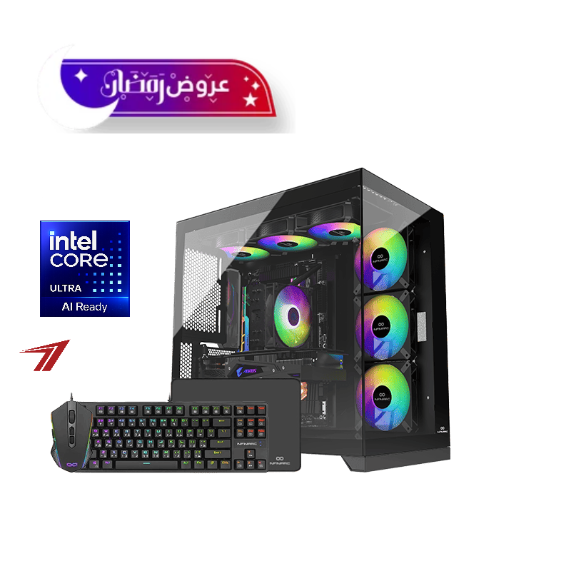 GAMING Desktop PC - NVIDIA RTX 5050 - Intel Ultra - DDR5