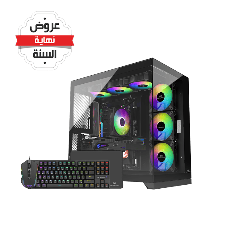 تجميعة بي سي قيمنق  – كرت شاشة نفيديا RTX 5050 – معالج إنتل كور الجيل 14 – DDR5 - تابي