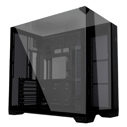 Lian Li O11 VISION COMPACT ATX Mid Tower Black Gaming Case