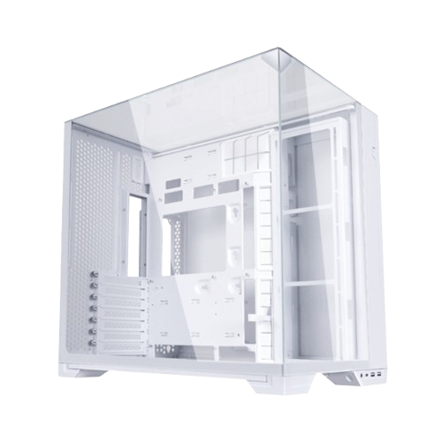 Lian Li O11 VISION COMPACT ATX Mid Tower White Gaming Case 