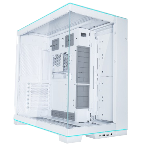 LIAN LI O11 Dynamic EVO RGB, Tempered Glass ATX Mid Tower White Gaming Case