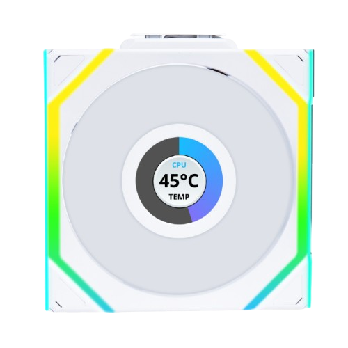 Lian Li UNI SL Wireless LCD Reverse White FAN