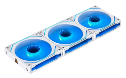 Lian Li 120mm UNI FAN SL-INFINITY Reverse, 3-Pack White Fans