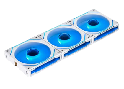 Lian Li UNI FAN SL-INF 120mm Reverse Wireless White 3-Pack Fan 