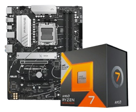 Asus ASUS Prime B650-PLUS-CSM + AMD Ryzen 7 7800x3d (Tray) Bundle