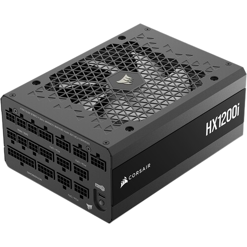 Corsair HX1200i Fully Modular ATX Ultra-Low Noise Platinum, 1200 Watt PC Power Supply