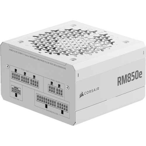 Corsair RMe Series RM850e - Fully Modular Low-Noise Gold ATX White Power Supply