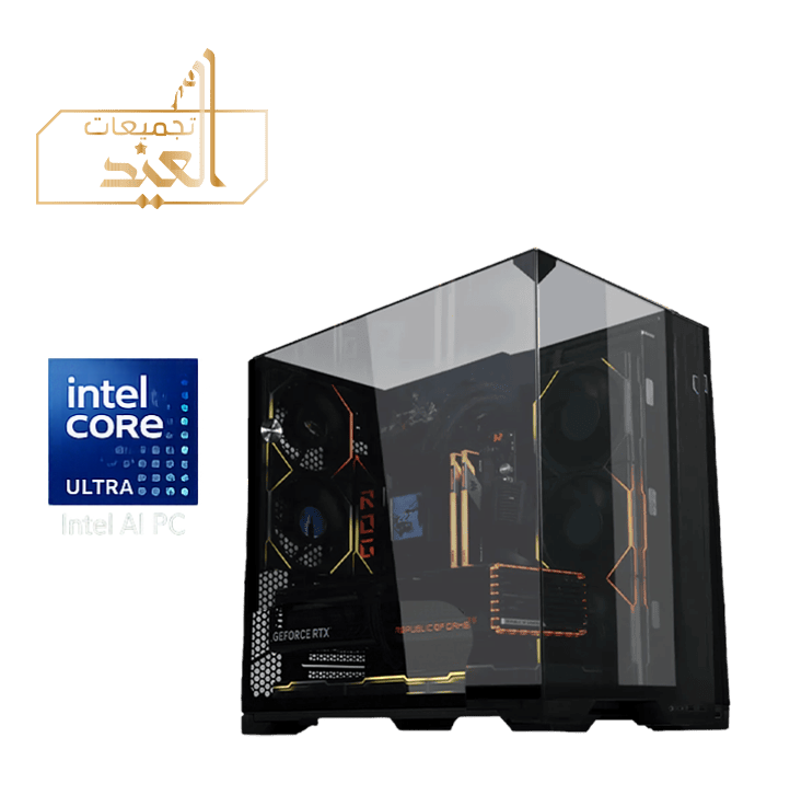 تجميعة بي سي قيمنق – كرت شاشة نفيديا RTX 5060 Ti – معالج Intel Core 7 – ذاكرة DDR5