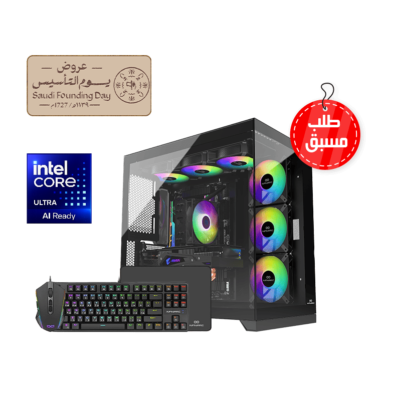 GAMING Desktop PC - NVIDIA RTX 5070 - Intel Ultra - DDR5 - Pre-order