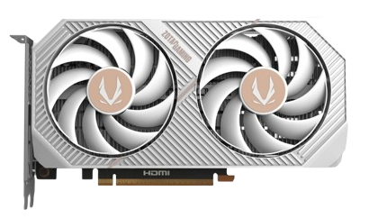 ZOTAC Twin Edge GAMING GeForce RTX 5050 OC, 8GB GDDR6 White GPU